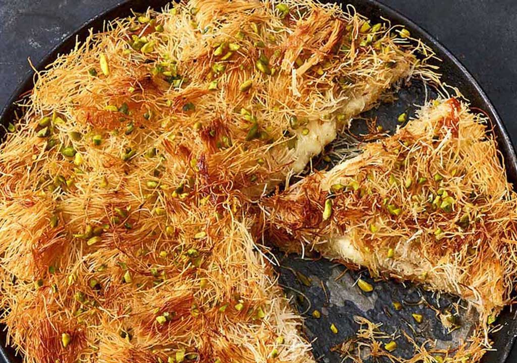 طرز تهیه شیرینی کادایف