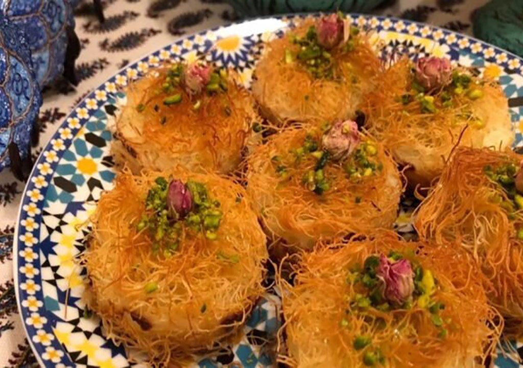 طرز تهیه باقلوا شعریه