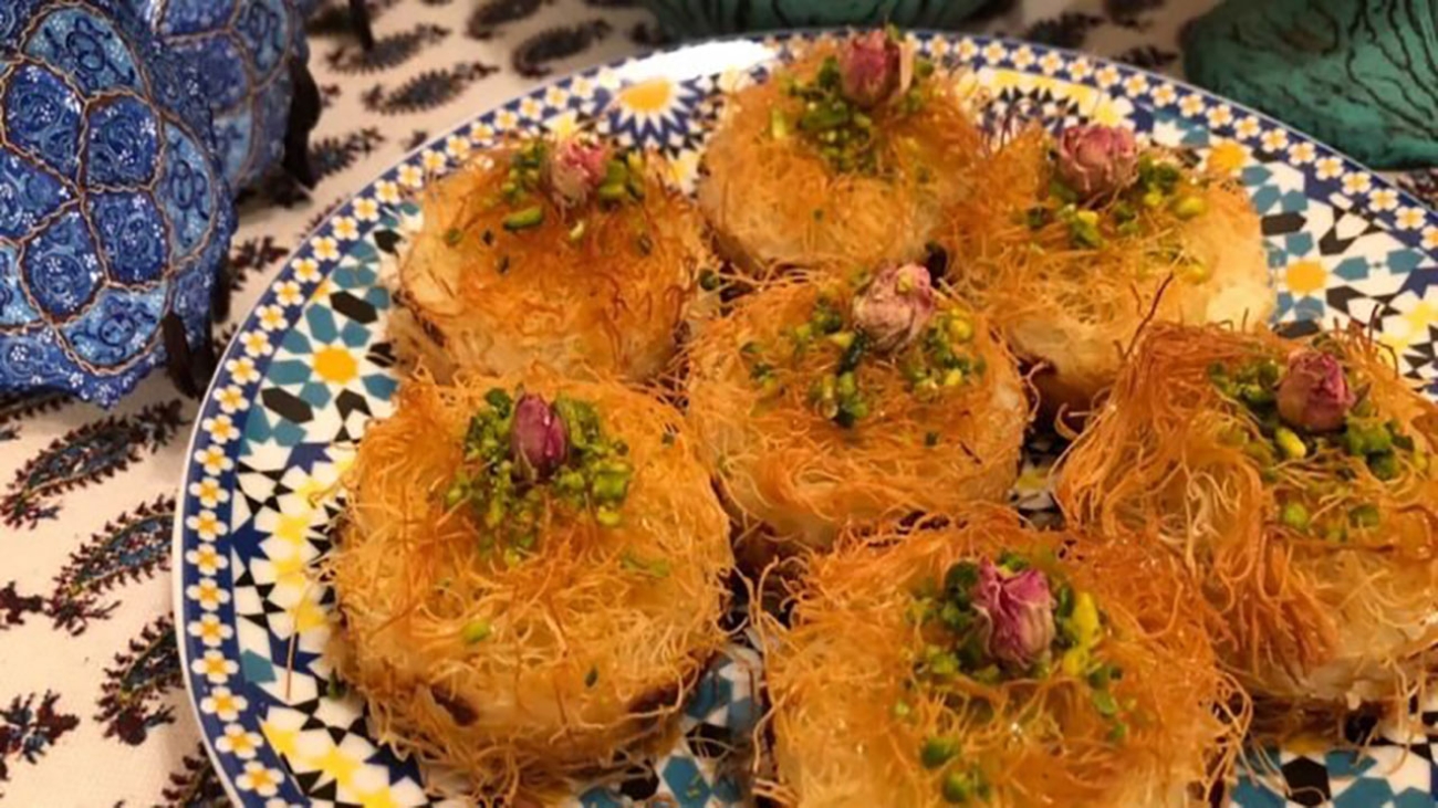 طرز تهیه باقلوا شعریه