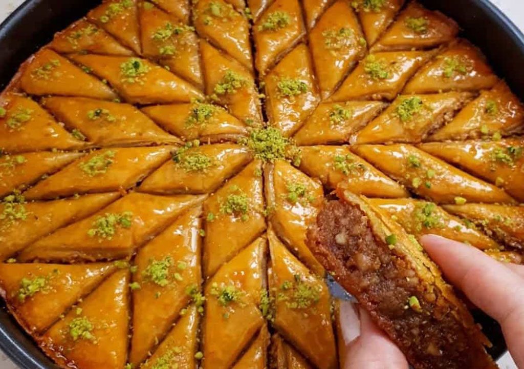 انواع باقلوا خانگی