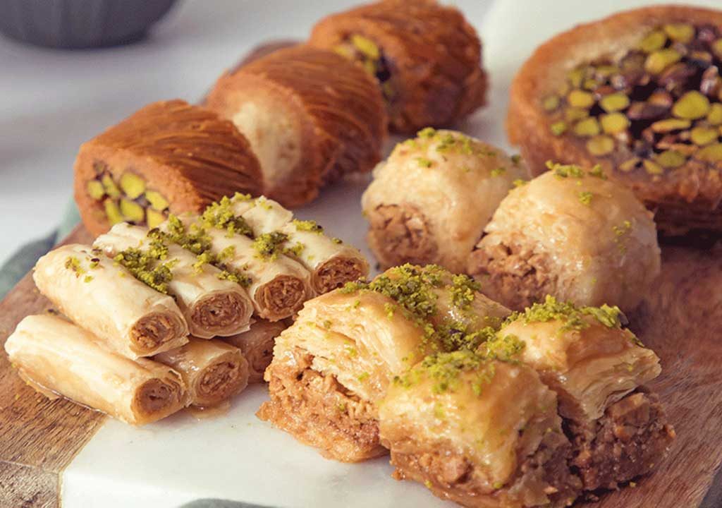 طرز تهیه باقلوا عربی