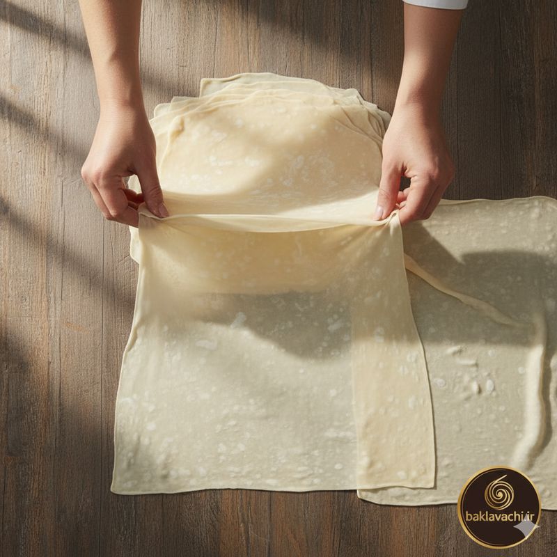 طرز تهیه باقلوا خانگی