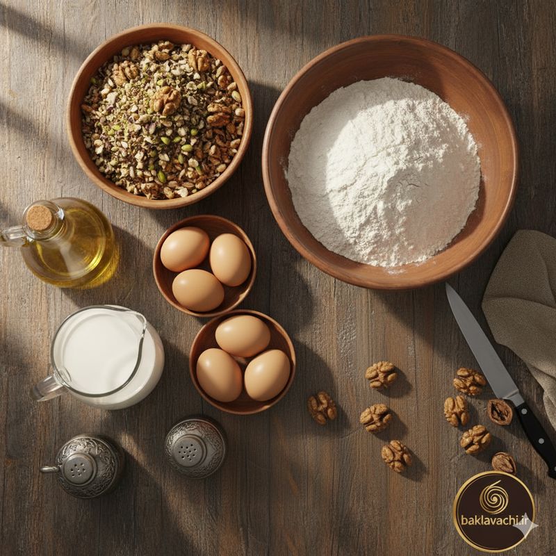 طرز تهیه باقلوا خانگی