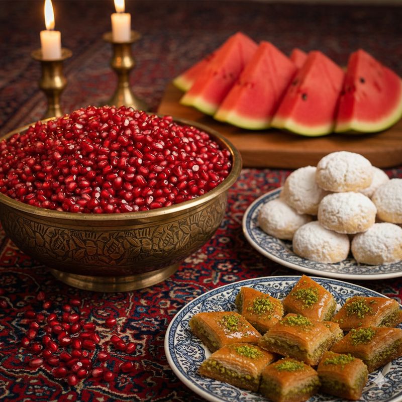 چرا انتخاب انواع شیرینی برای شب یلدا مهم‌تر از چیزی است که فکر می‌کنیم؟