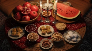 شیرینی‌های فانتزی و طرح‌دار در انواع شیرینی شب یلدا