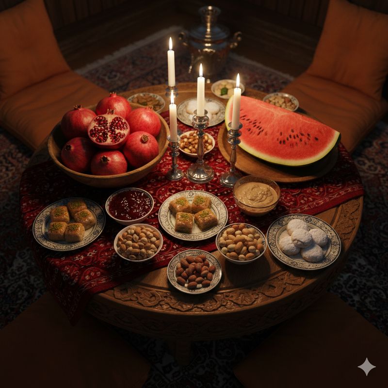 معرفی و اهمیت انواع شیرینی شب یلدا