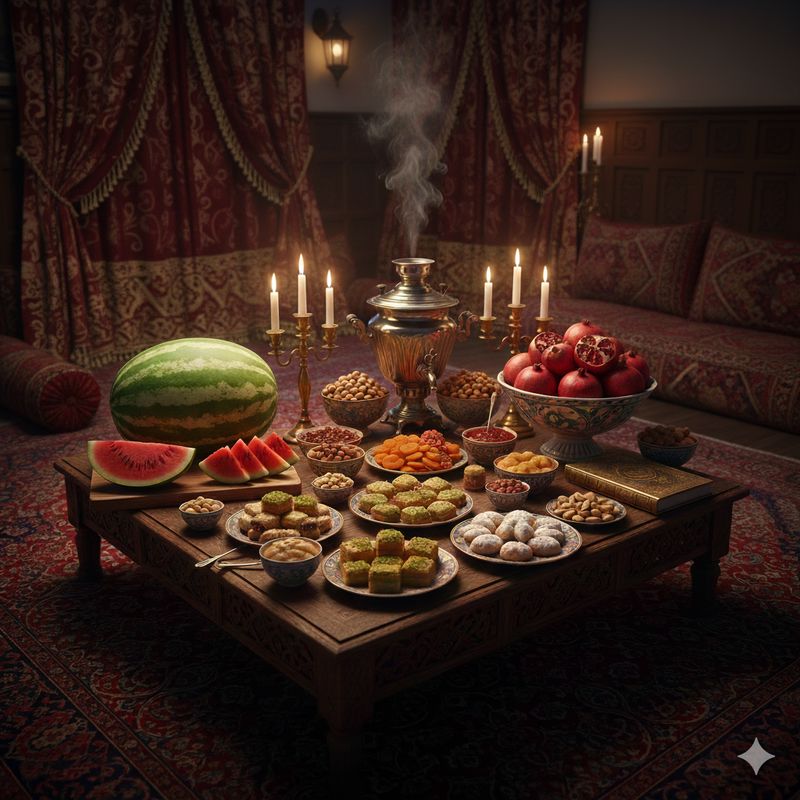 شیرینی شب یلدا