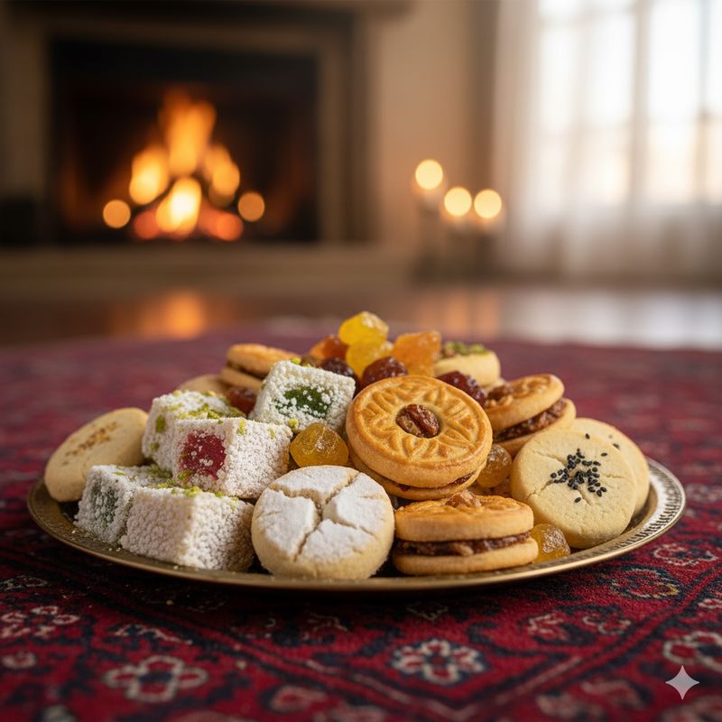 شیرینی شب یلدا 