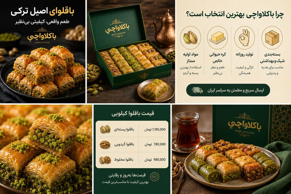 قیمت باقلوا