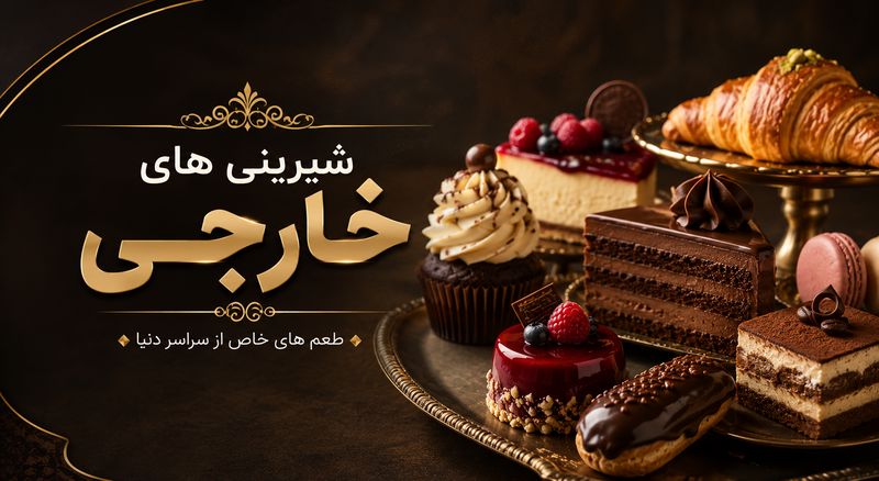 محبوب‌ترین شیرینی‌های ایرانی و خارجی
